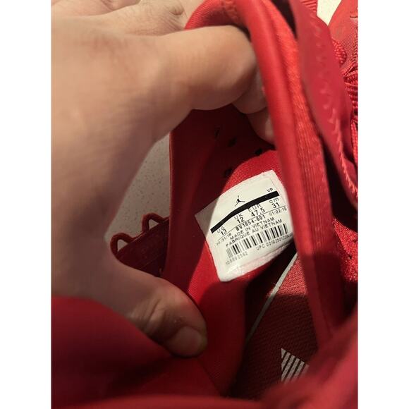 Jordan Proto React University Red Men's Size 13 Shoes Sneakers BV1654-601 - Picture 12 of 16